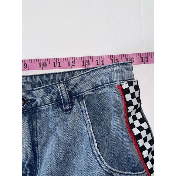 Disney Pixar Cars Race RUST-EZE Icons Wide Leg Jeans Sz 11 Hot Topic Lightening - Picture 11 of 16